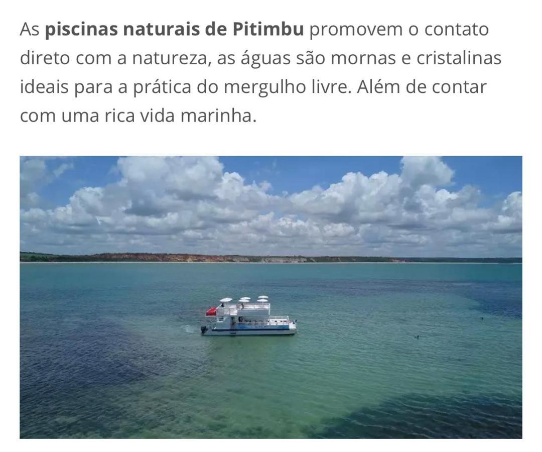 Casa De Praia Pitimbu Pitimbu  Esterno foto